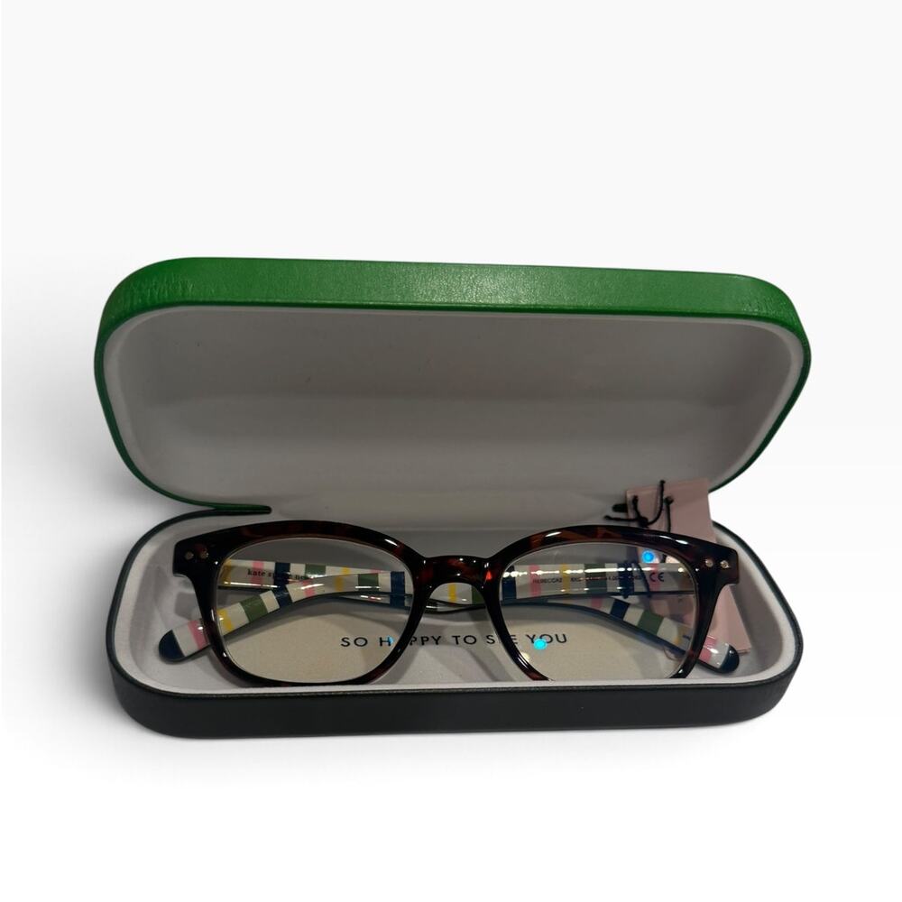 Kate Spade rebecca 49mm square reading glasses +1.0